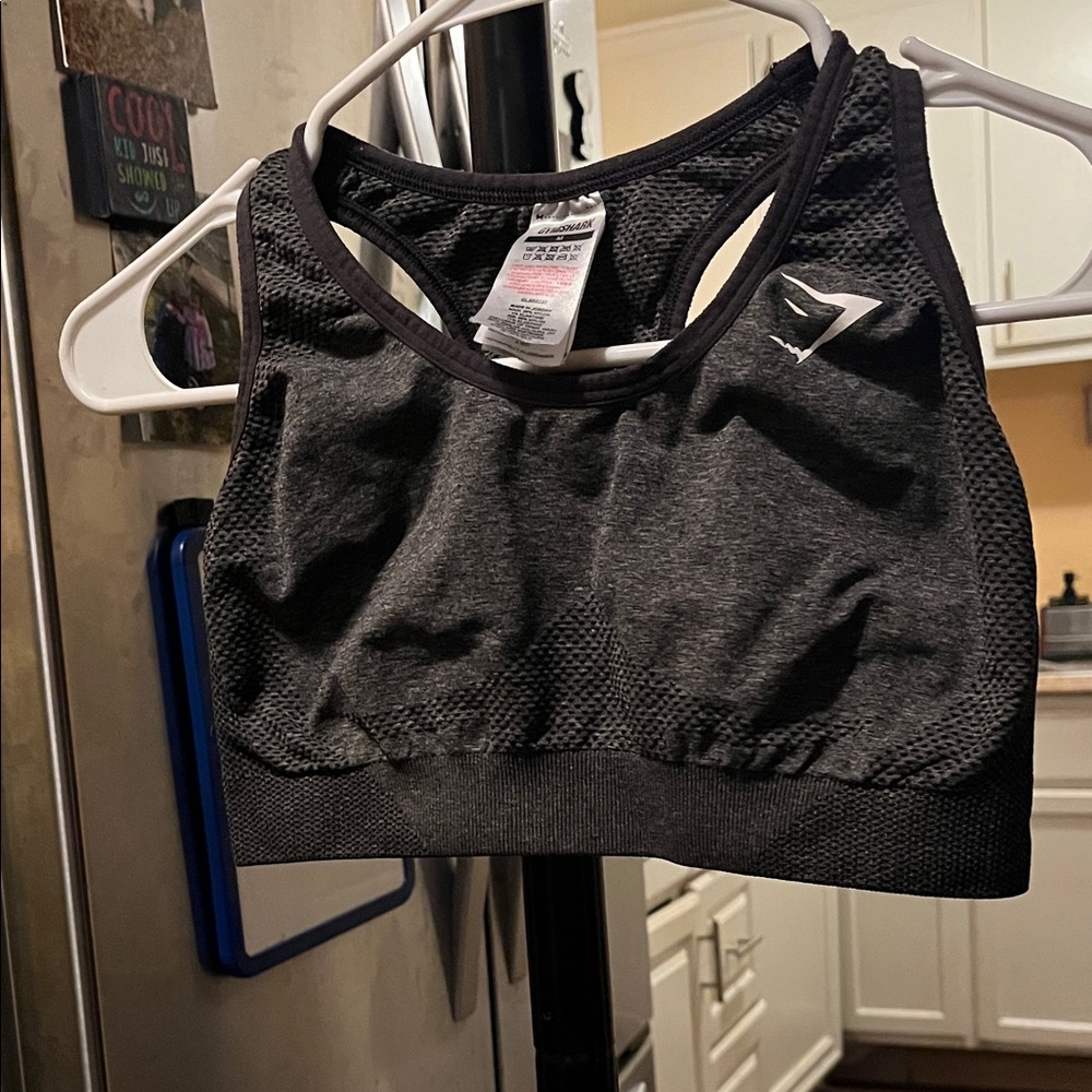 Gymshark Charcoal Sports Bra